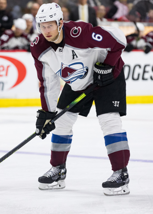 Erik Johnson tested positive for Covid-19, but on mend - Colorado Hockey Now