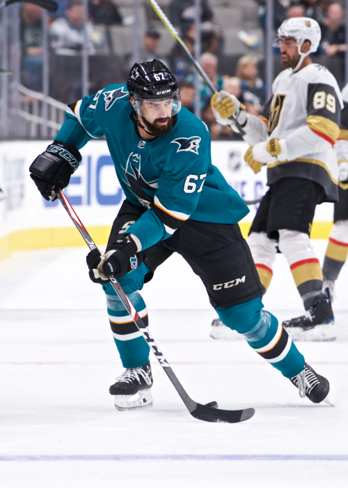 Sharks' Jake Middleton scores empty-netter for first career NHL goal – NBC  Sports Bay Area & California